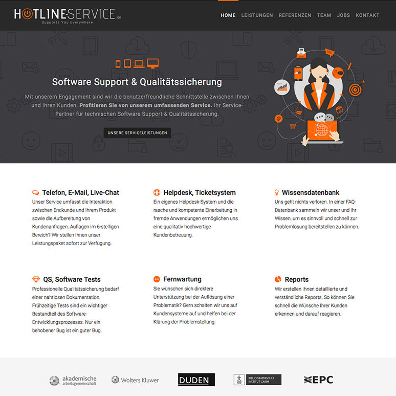 Supportninja De Home Software Support Webdesign Hosting